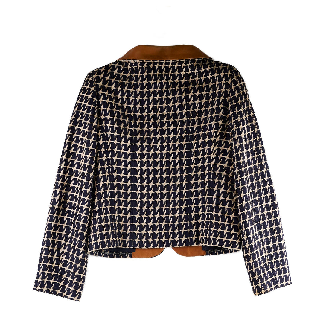 Chanel 01P Spring/Summer Jacket Navy/Beige Size 34