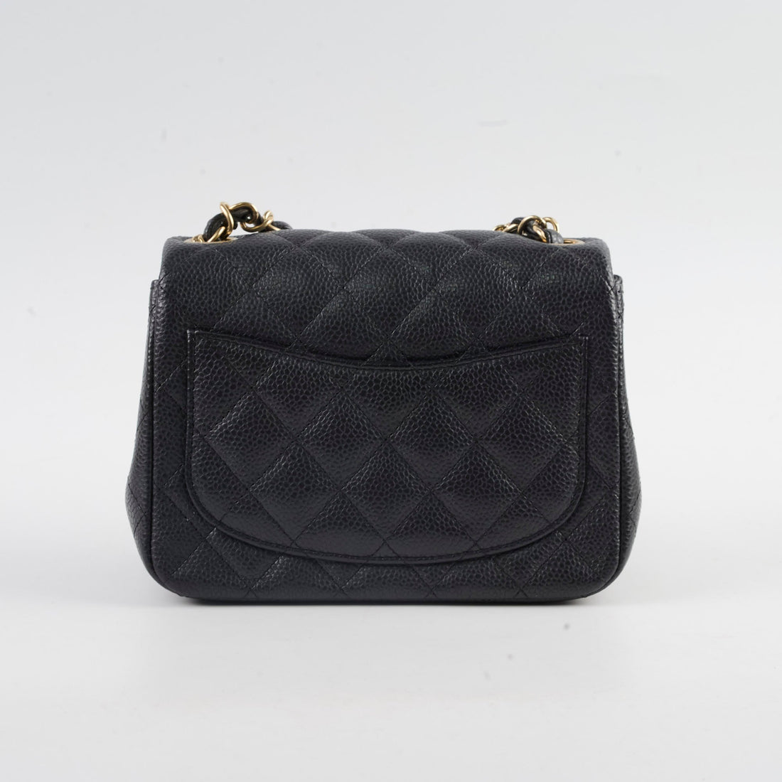 Chanel Mini Square Caviar Black