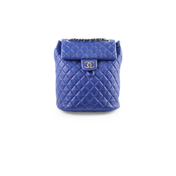 Chanel Backpack Royal Blue Lambskin (22 Series)