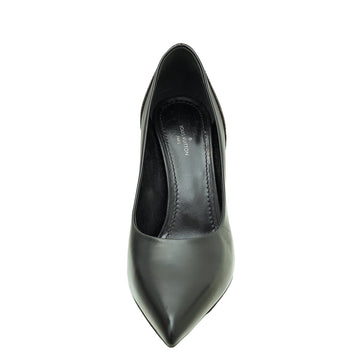 Louis Vuitton Monogram Black Matchmake Pump 37.5