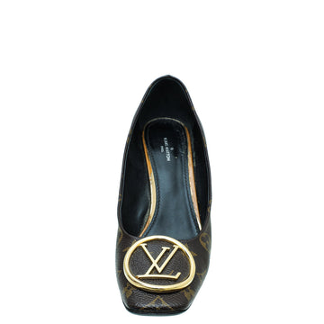 Louis Vuitton Brown Monogram Madeleine Pumps 39