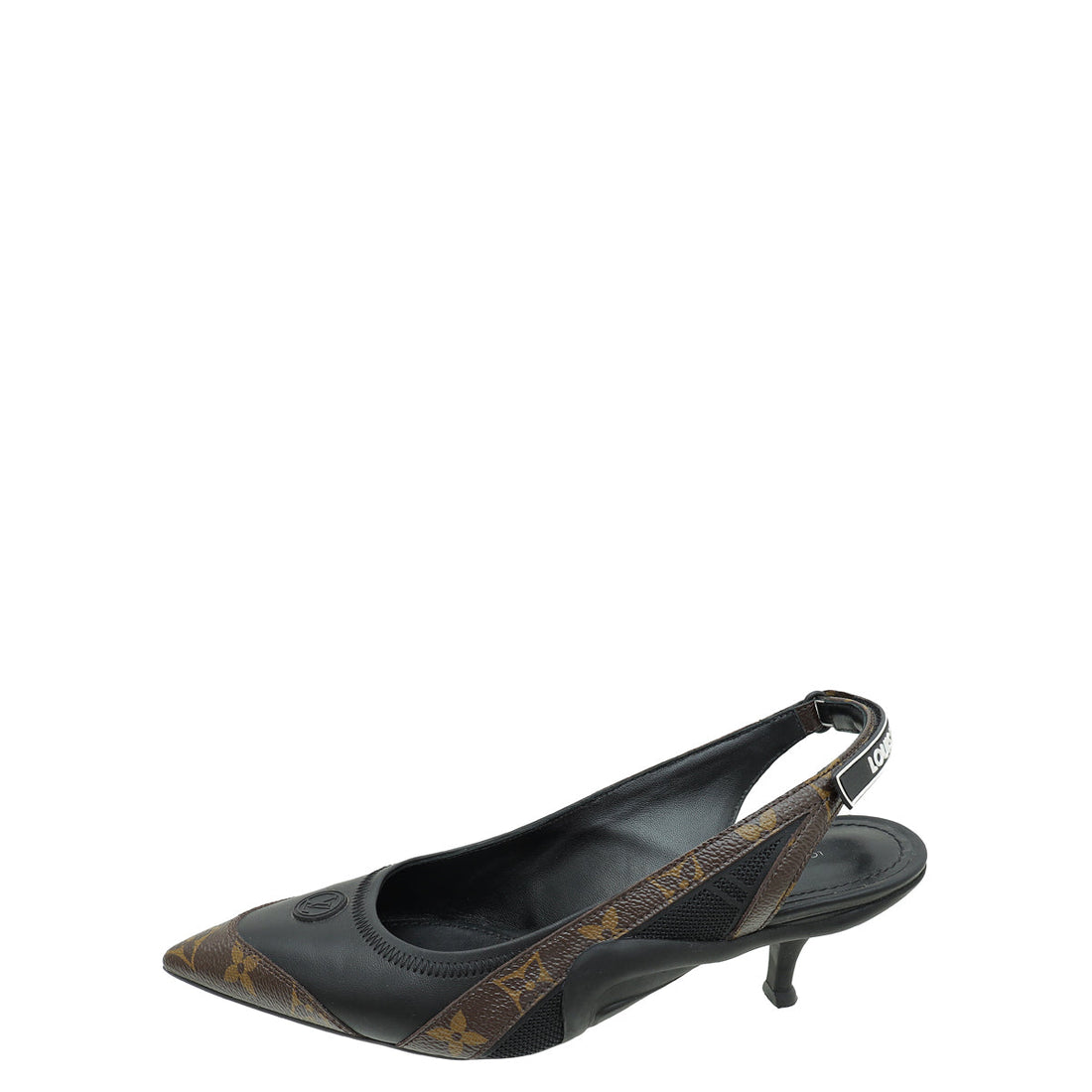 Louis Vuitton Monogram Bicolor Archlight Slingback Pump 40