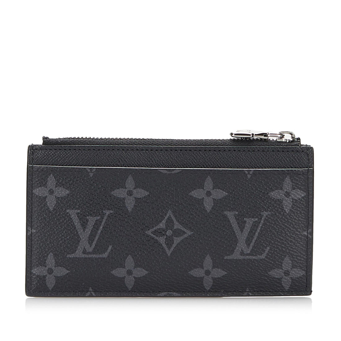Louis Vuitton Monogram Eclipse Coin Pouch (SHG-CILlD8)