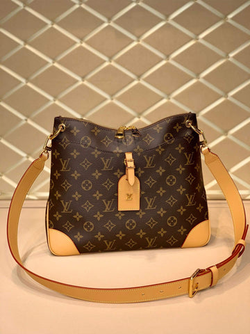 M45355 ODÉON MM Monogram shoulder bag Khaki 31cm