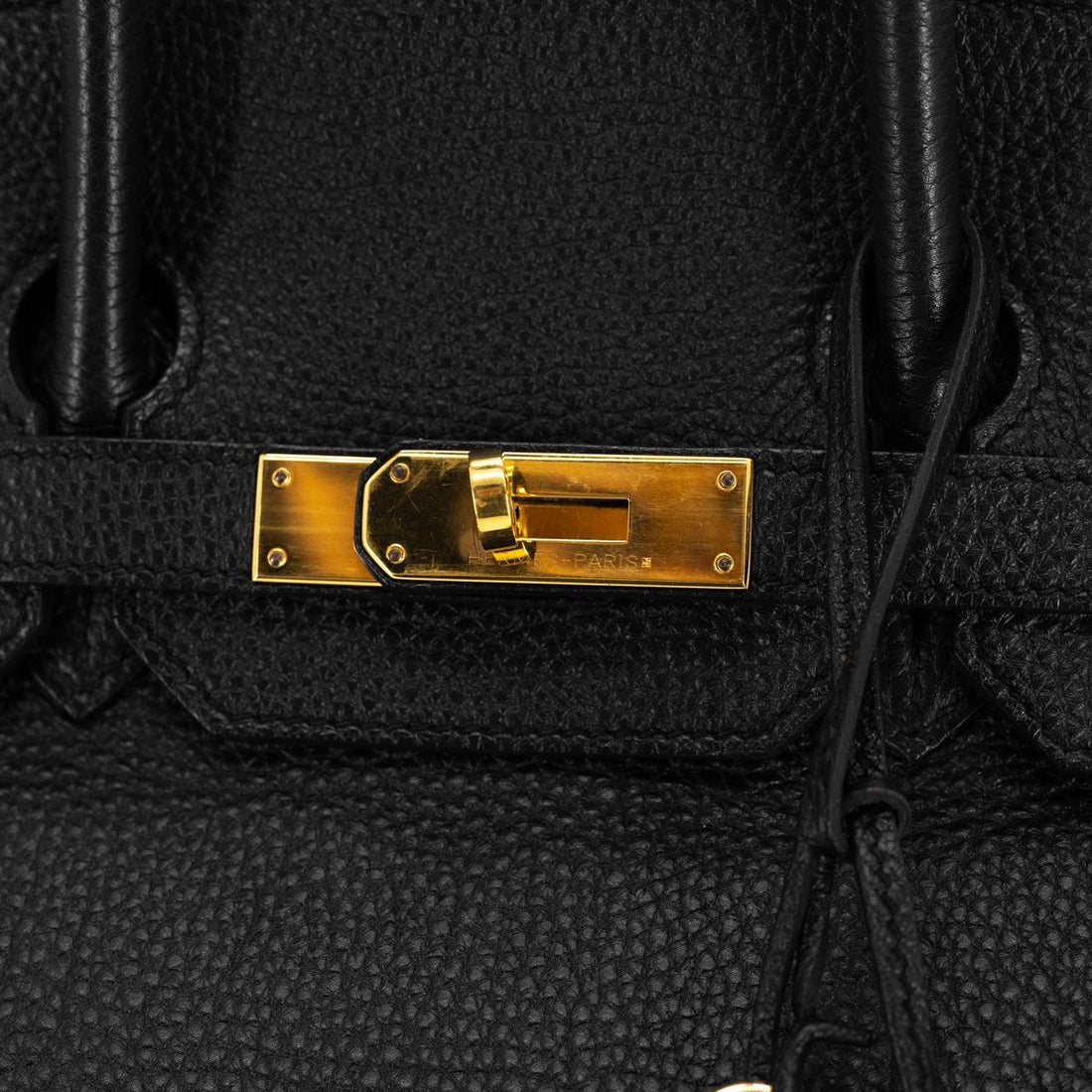 Hermes Leather Birkin 35 Black - [Q] Stamp