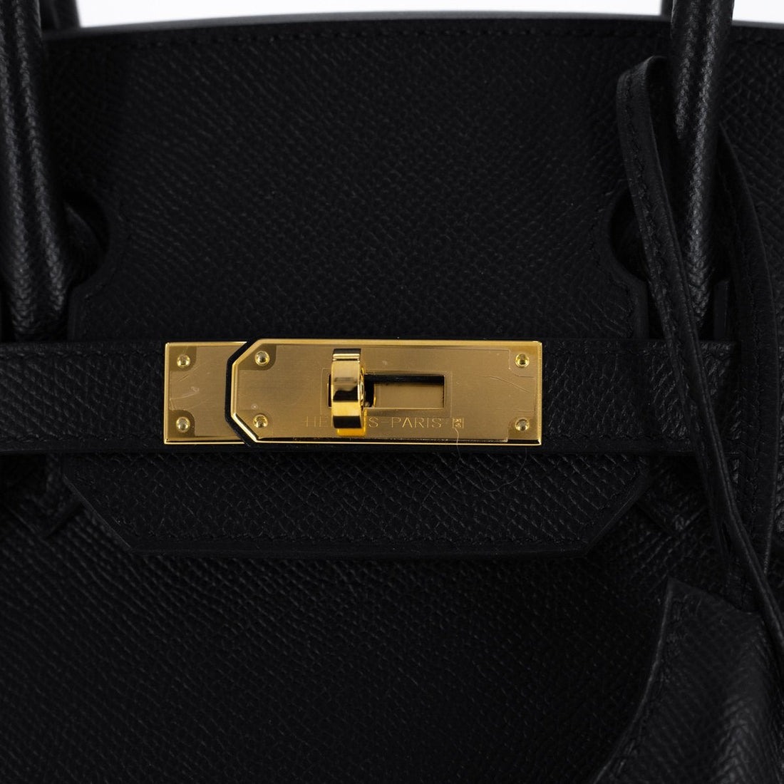 Hermes Birkin 30 Epsom Noir Gold hardware Y stamp 2020