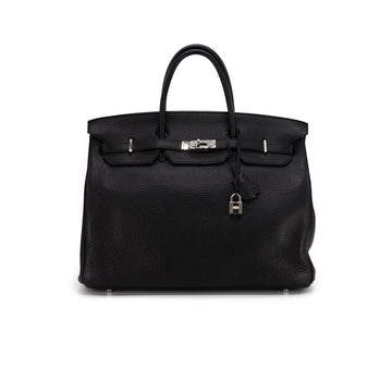 Hermes Birkin 40 Noir - Q stamp