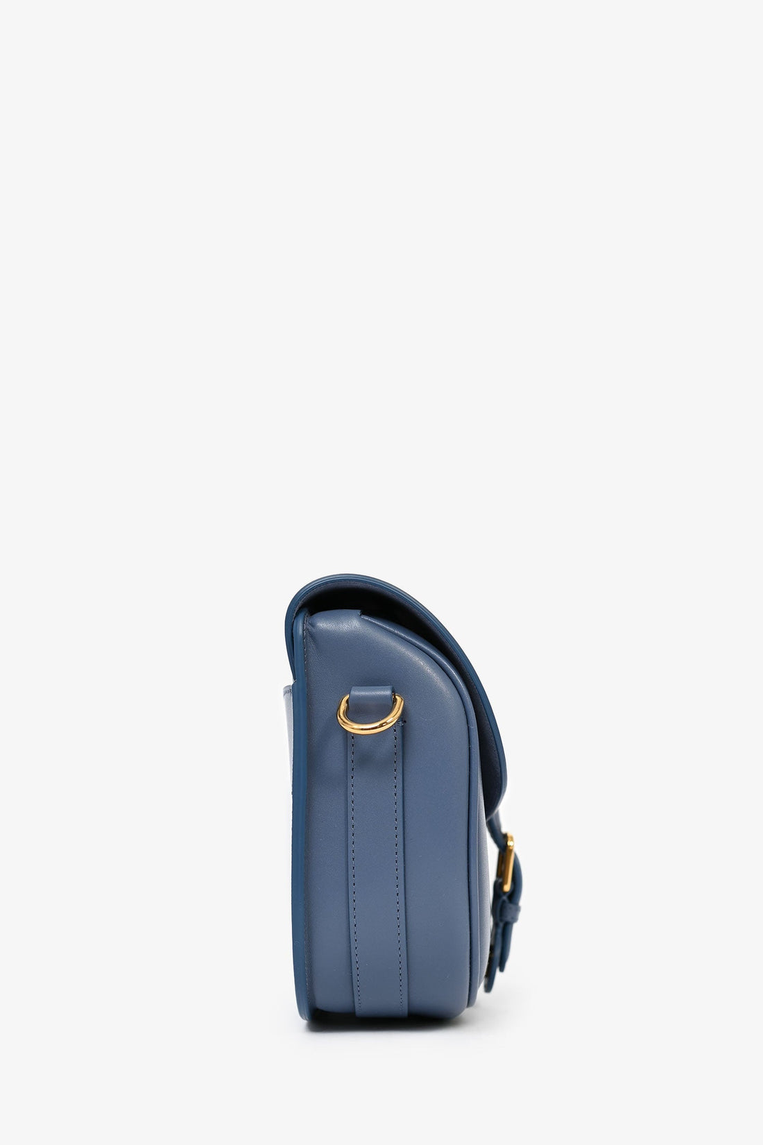 Christian Dior 2020 Dark 'Denim Blue' CalBNkin Medium Bobby Bag
