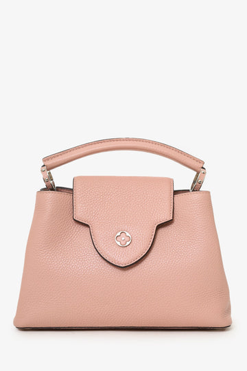 Louis Vuitton 2015 Pink Taurillon Capucines BB Top Handle Bag with Strap