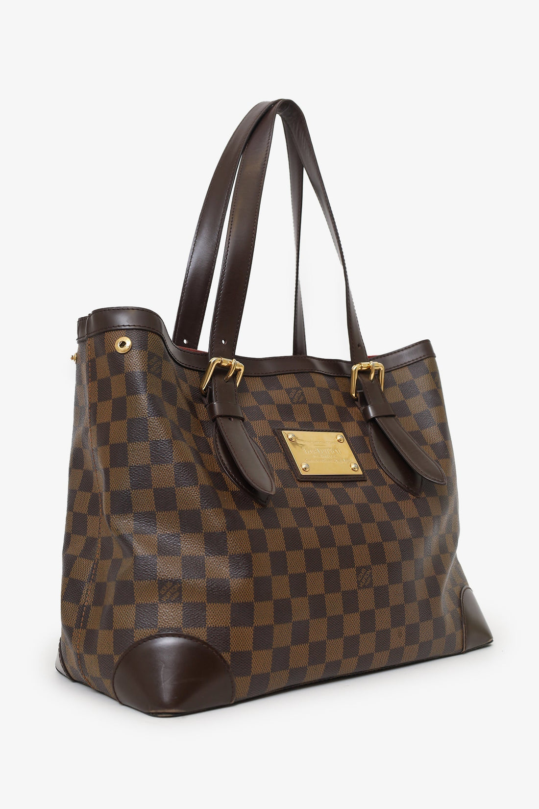 Louis Vuitton Damier Ebene Hampstead Shoulder Bag (As Is)