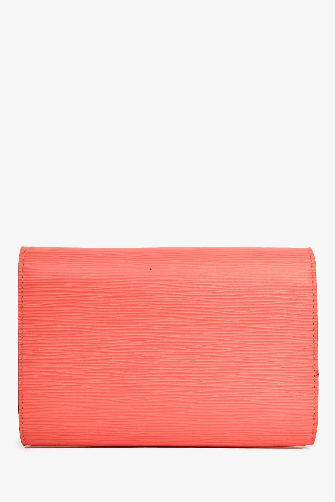 Louis Vuitton Coral Epi Leather 'Louise' Wallet on Chain