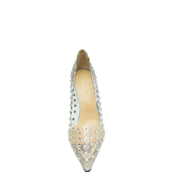 Mach & Mach Bicolor Fantasy Studded PVC Pumps 39.5
