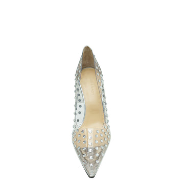 Mach & Mach Bicolor Fantasy Studded PVC Pump 40.5