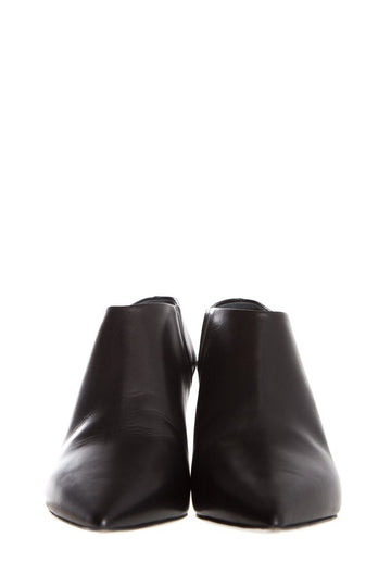 Narciso Rodriguez Black Leather Booties SZ 38.5