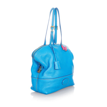 Fendi Selleria 2Bag Shoulder Bag Blue