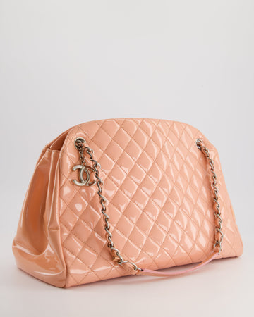 Chanel Pink  Mademoiselle Shoulder Bag with Silver Hardware
