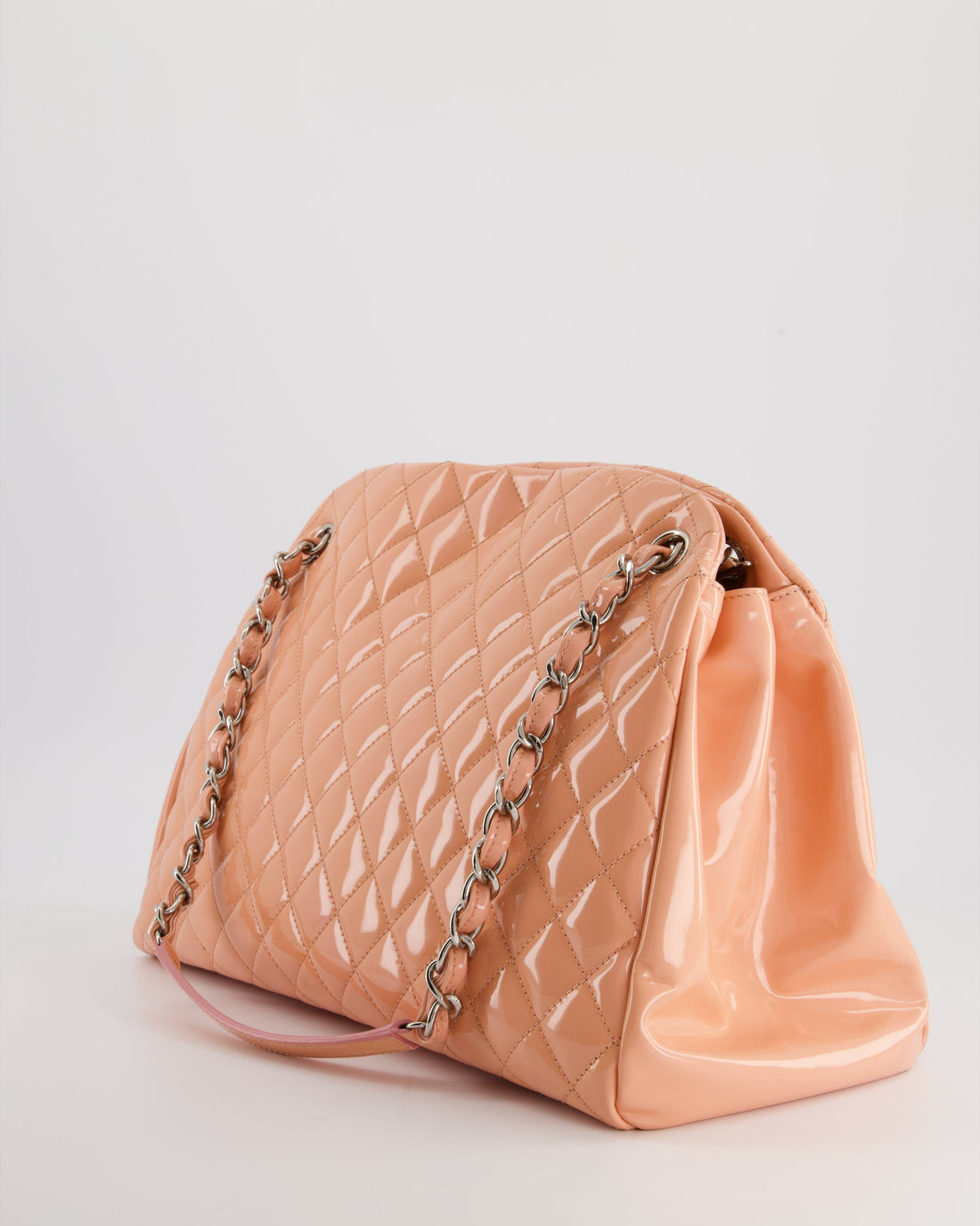 Chanel Pink  Mademoiselle Shoulder Bag with Silver Hardware
