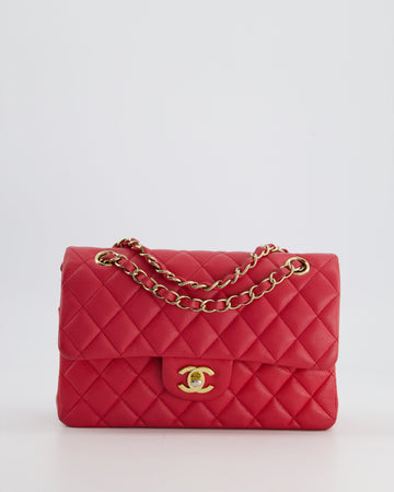Pearl Street Bags Chanel Pink Small Classic Double Flap Bag in Caviar Leather with Gold Hardware RRP ¬£8,530