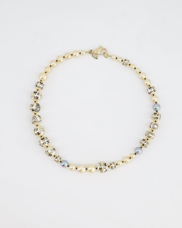Top Quality Chanel  Pearl 2005A Necklace with Charm Print