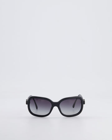 Pearl Street Bags Chanel Black 5280 Sunglasses Ombr?© Frame and CC Logo Bow Details