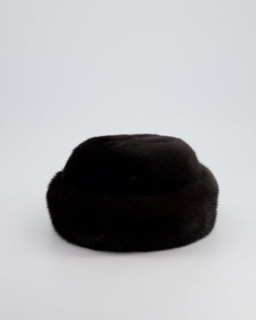 Pearl Street Bags Chanel Chocolate Brown  Mink Hat Size 57