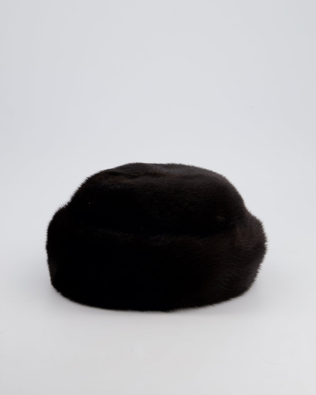 Pearl Street Bags Chanel Chocolate Brown  Mink Hat Size 57