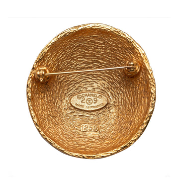 CHANEL CC Brooch Costume Brooch