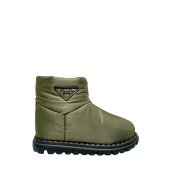 PD NYLON FABRIC BOOTIES GREEN