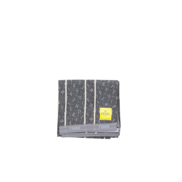 FENDI Foulard in Blue Cotton