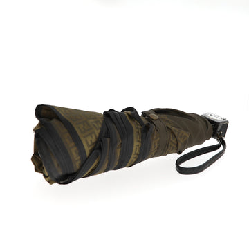 FENDI  Umbrella in green fabric