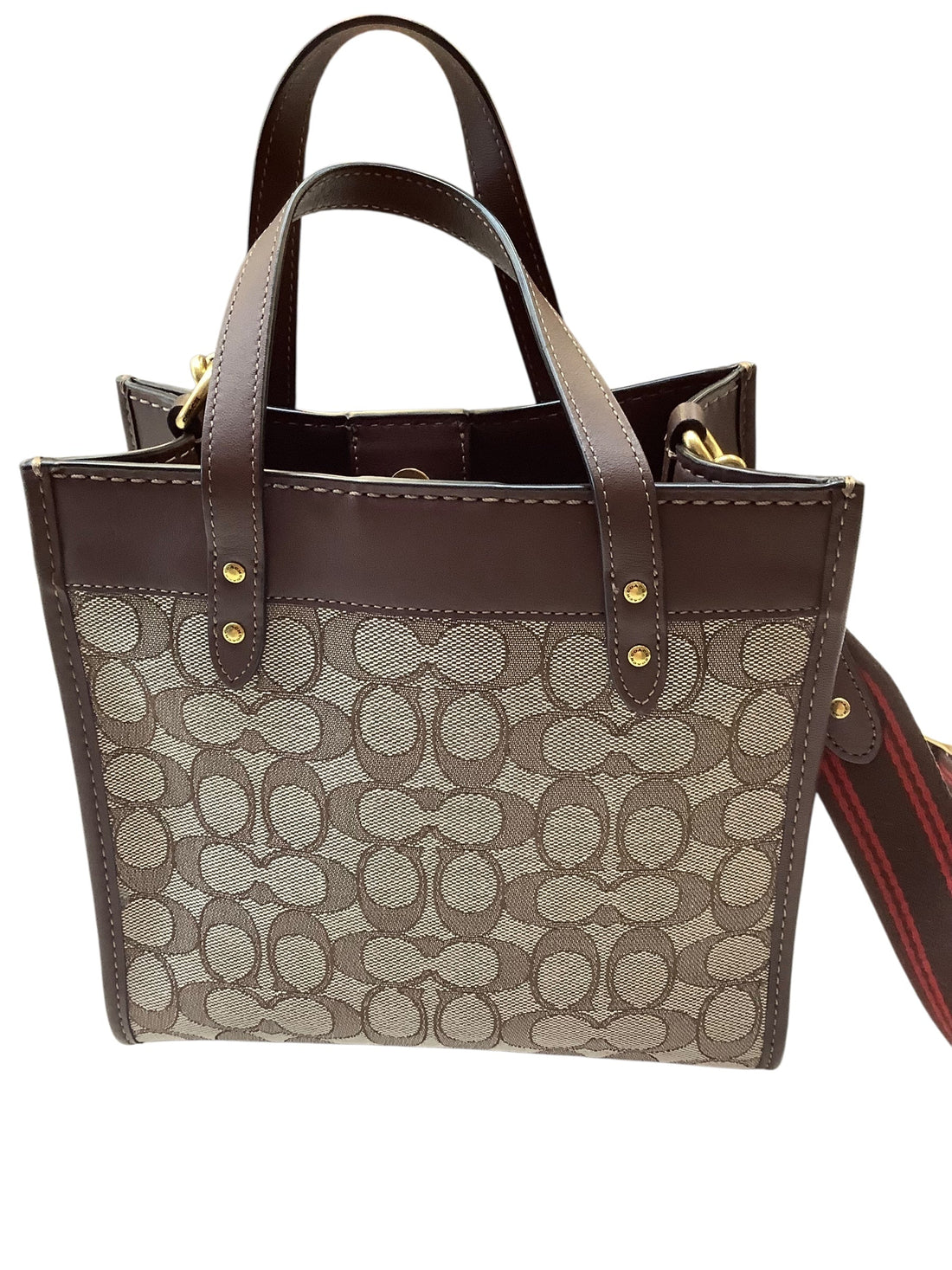 Crossbody Designer By Coach In Brown, Size:Medium