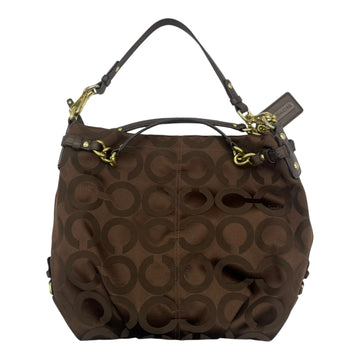 Handbag Designer By Coach In Brown, Size:Medium
