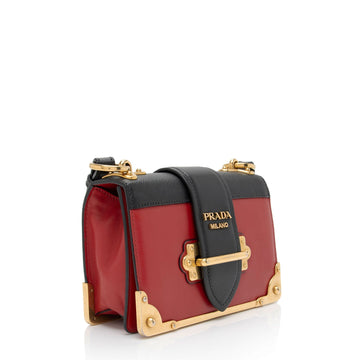 Prada CalBNkin Cahier Shoulder Bag (SHF-gKSKfj)