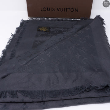Louis-vuitton Charcoal Grey Monogram Shawl