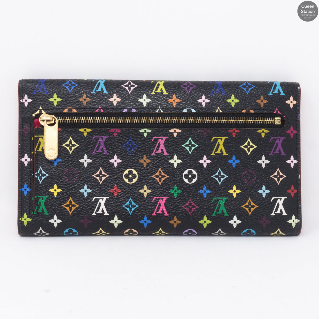 Louis-vuitton Eugenie Wallet Grenade Multicolore Black