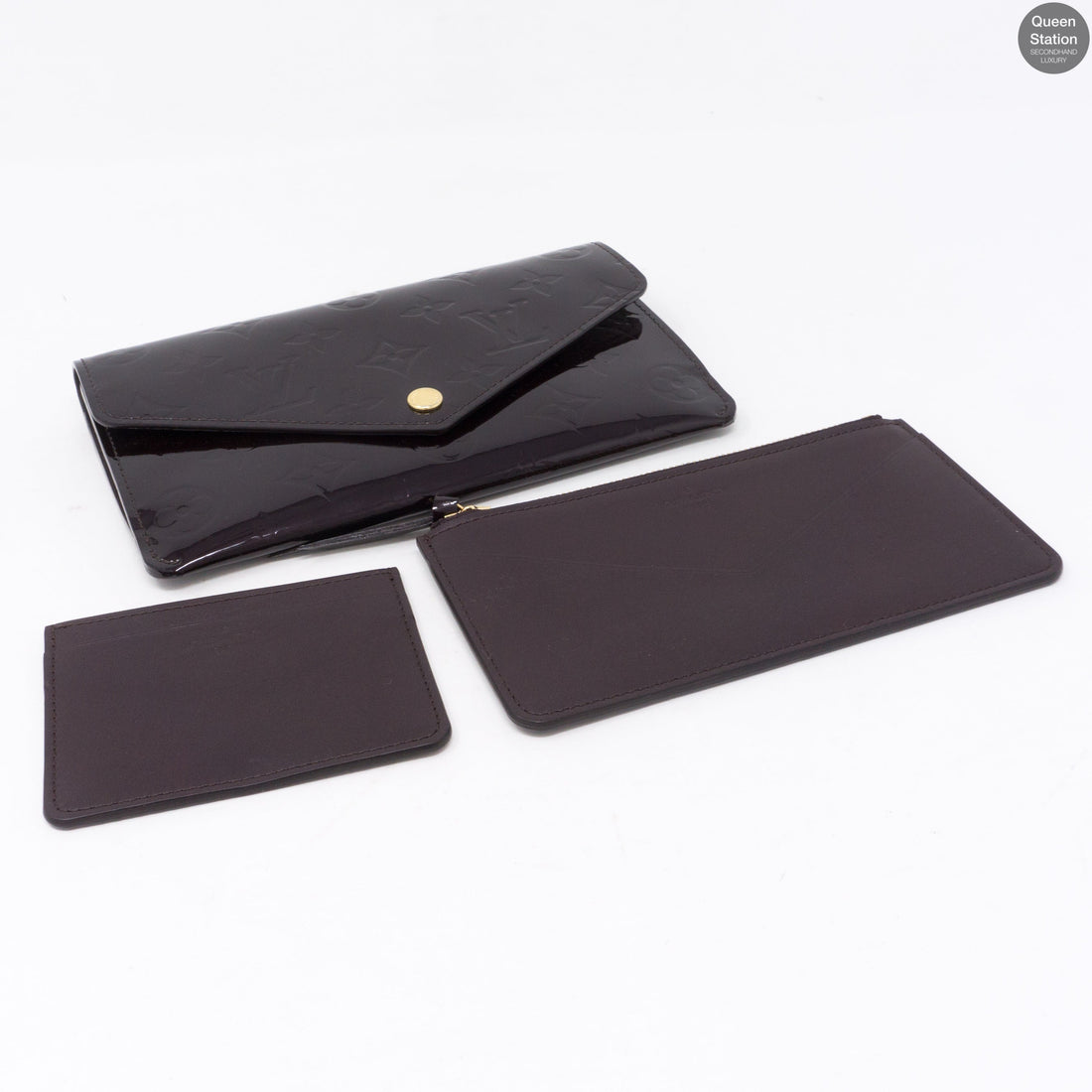 Louis-vuitton Jeanne Wallet Vernis Amarante