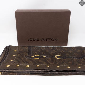 Louis-vuitton Monogram Silk Square Brown