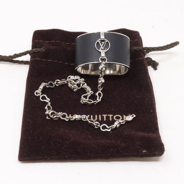 Louis-vuitton Black Silver Scarf Ring