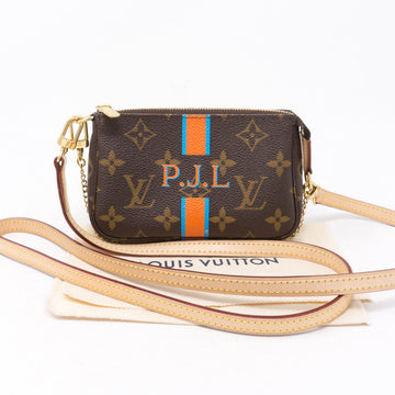 Louis-vuitton Mini Pochette Accessoires Mon Monogram with Strap