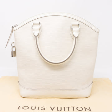 Louis-vuitton Lockit Epi Leather White