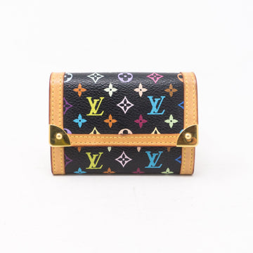 Louis-vuitton Coin Card Case Multicolore Black