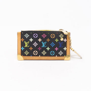 Louis-vuitton Key Pouch Multicolore Black