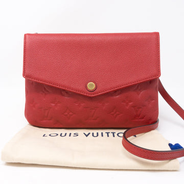 Louis-vuitton Twice Monogram Empreinte Red
