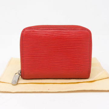 Louis-vuitton Zippy Coin Purse Red Epi Leather