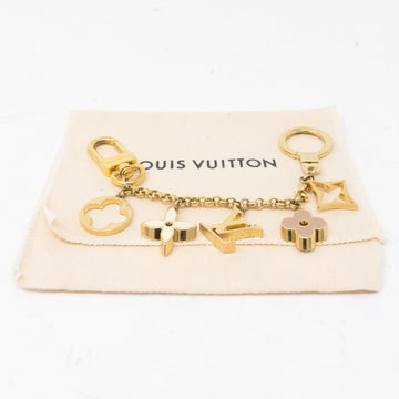 Louis-vuitton Fleur de Monogram Bag Charm Chain