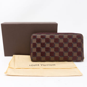 Louis-vuitton Zippy Wallet Damier Paillettes Red
