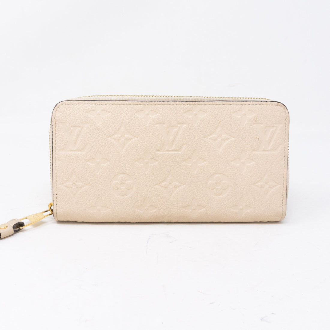 Louis-vuitton Zippy Wallet White Monogram Empreinte