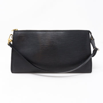 Louis-vuitton Pochette Accessoires Black Epi Leather