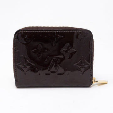 Louis-vuitton Zippy Coin Purse Vernis Amarante Leather