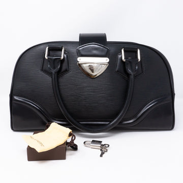 Louis-vuitton Montaigne Bowling GM Black Epi Leather